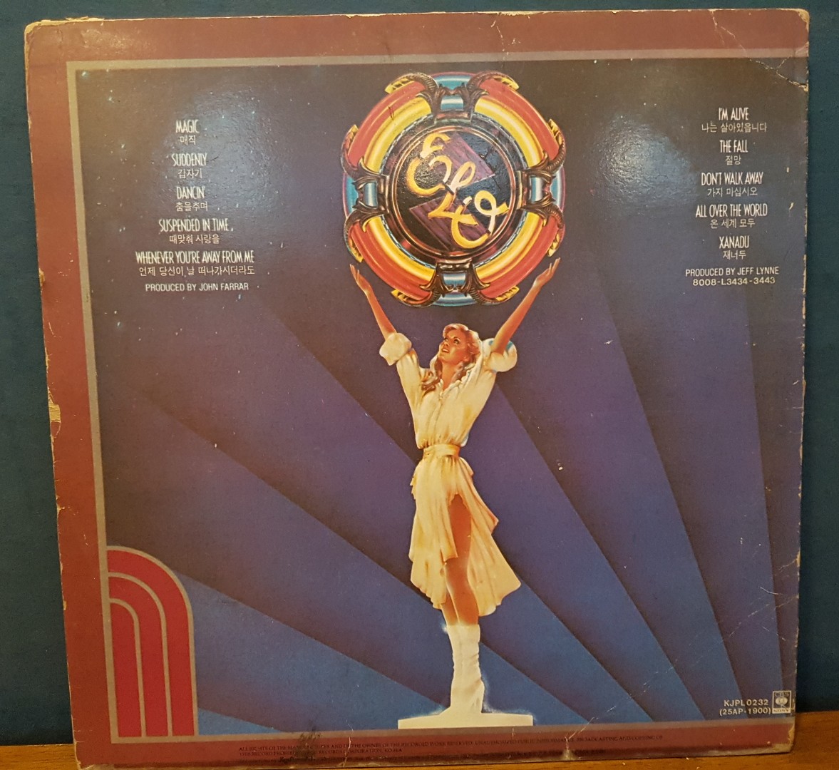 라이센스LP  OLIVIA NEWTON JOHN-XANADU : 필레코드