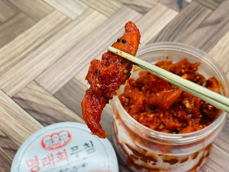 명태 회 무침 속초오미 명태회무침 : 태민수산