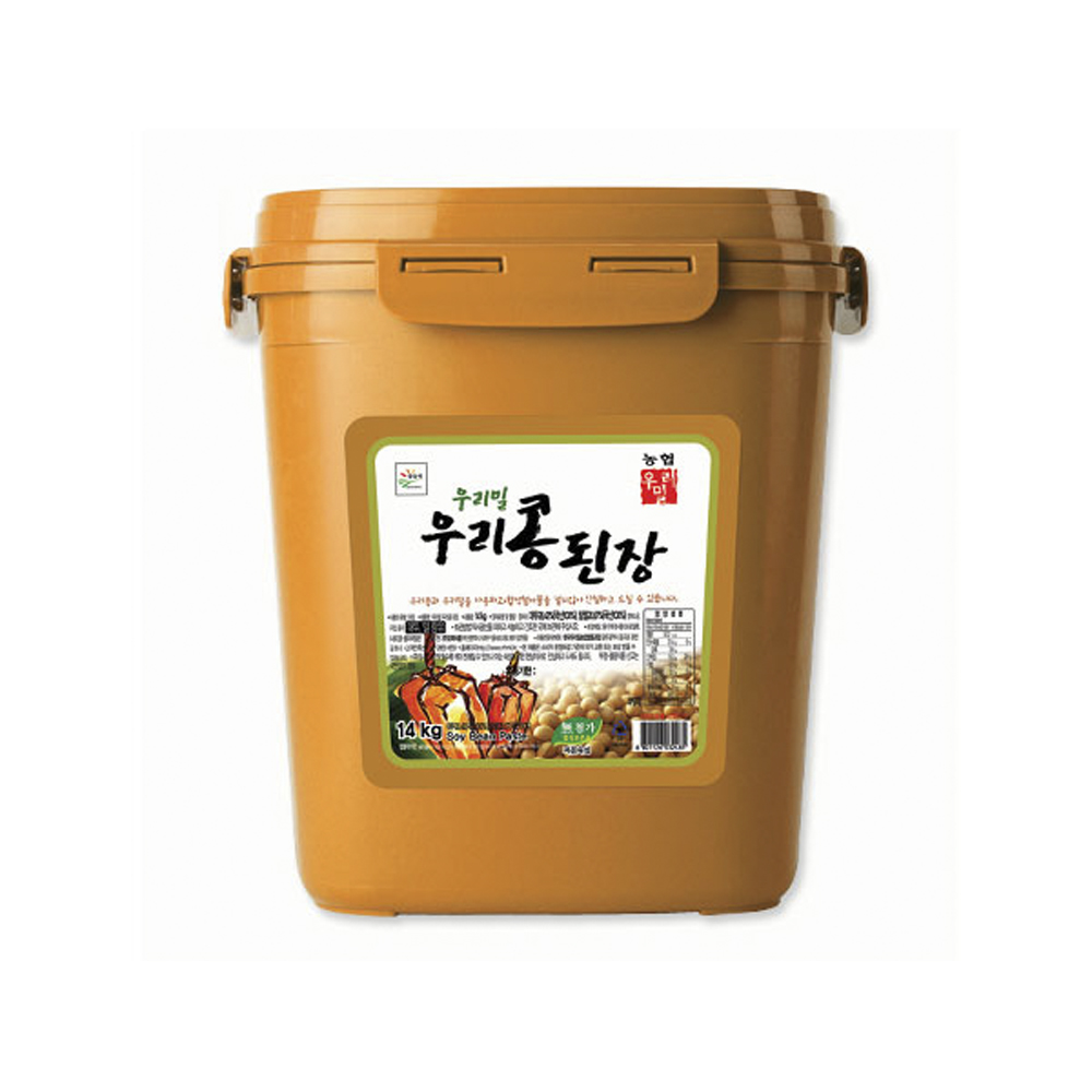 한국우리밀농협 된장 14kg 국산밀 : 한국우리밀농협