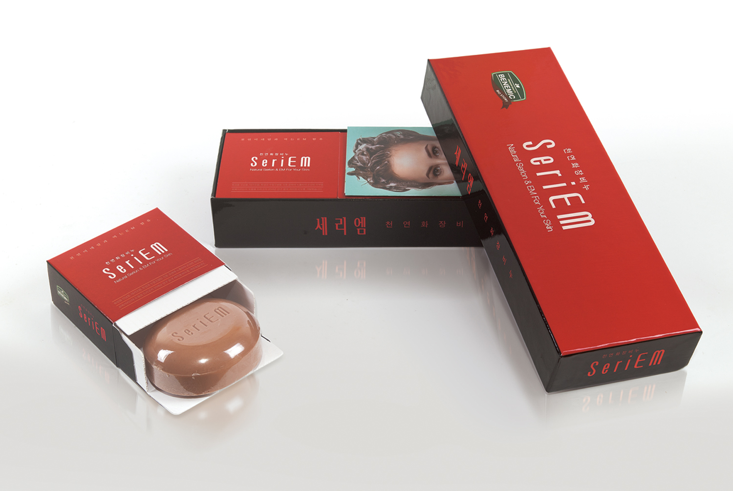 [바이오스토리]세리엠(천연미네랄+유익균) 화장비누세트 : 바이오스토리