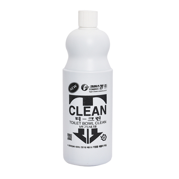 코머스켐 변기세정제 티크린 1L 1000mL t크린 : 크린메이트샵