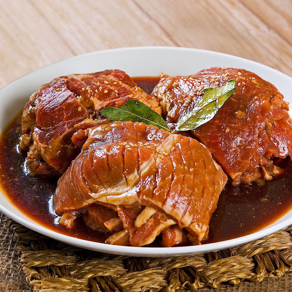 비접합 100% 갈비살 프라임 수제 본갈비 1kg : 한스 팩토리