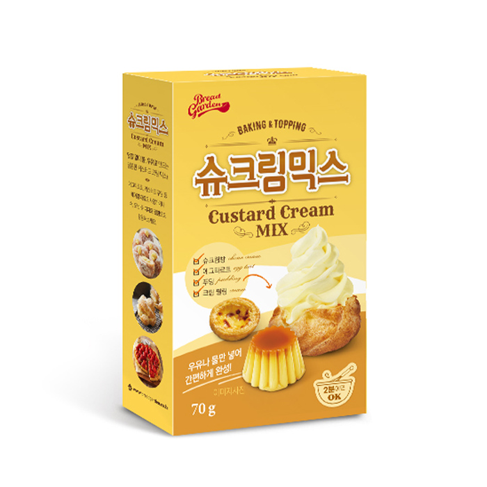 [브레드가든] 슈크림믹스 70g 크리미비트 : 더드림인터네셔날
