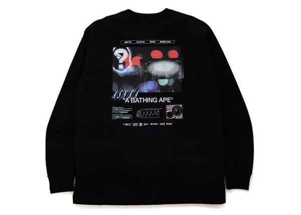 베이프 타임 투 슬립 릴렉스드핏 롱슬리브 티셔츠 BAPE TIME TO SLEEP RELAXED FIT L/S : 파레트도쿄