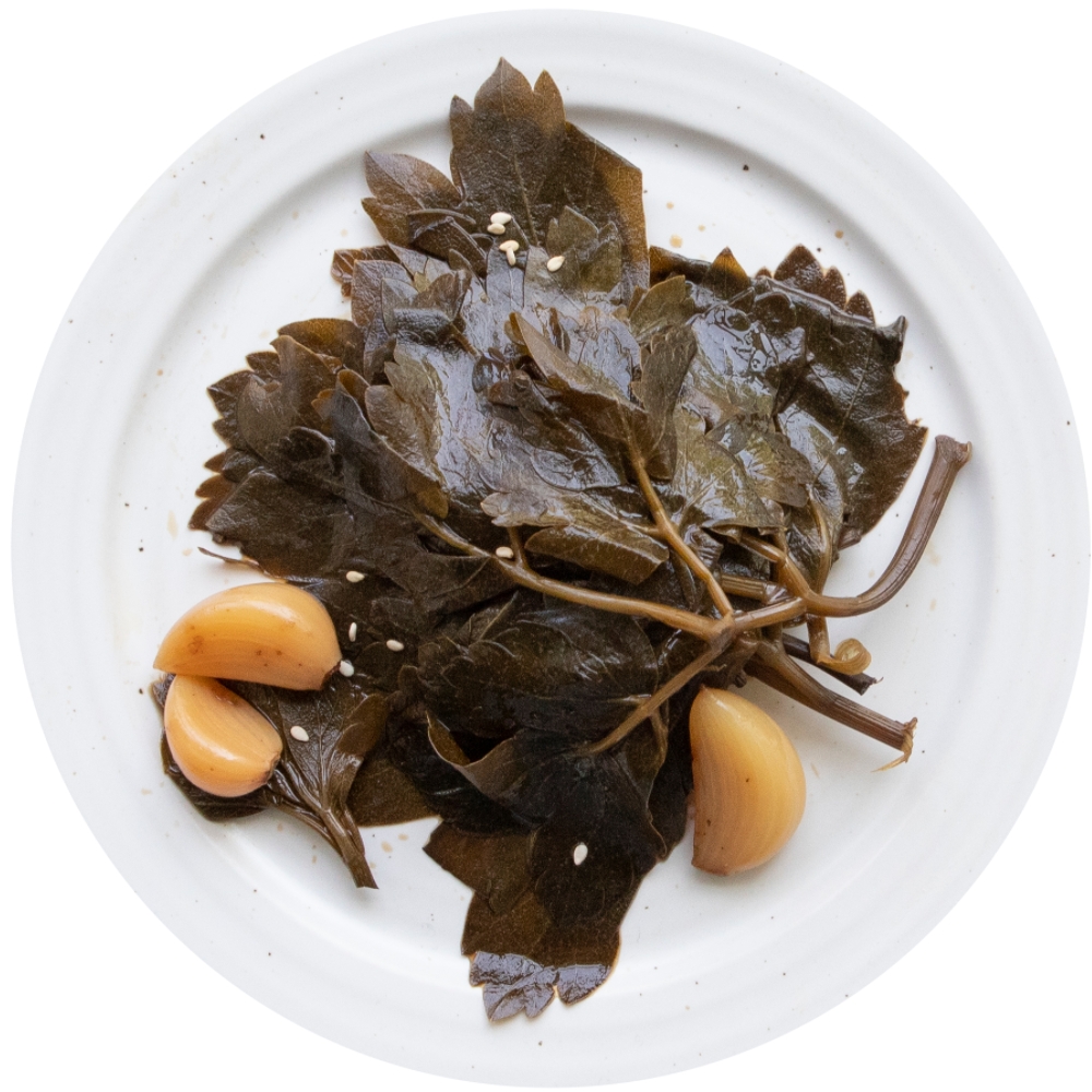 국산 방풍나물장아찌 500g : 사계절반찬