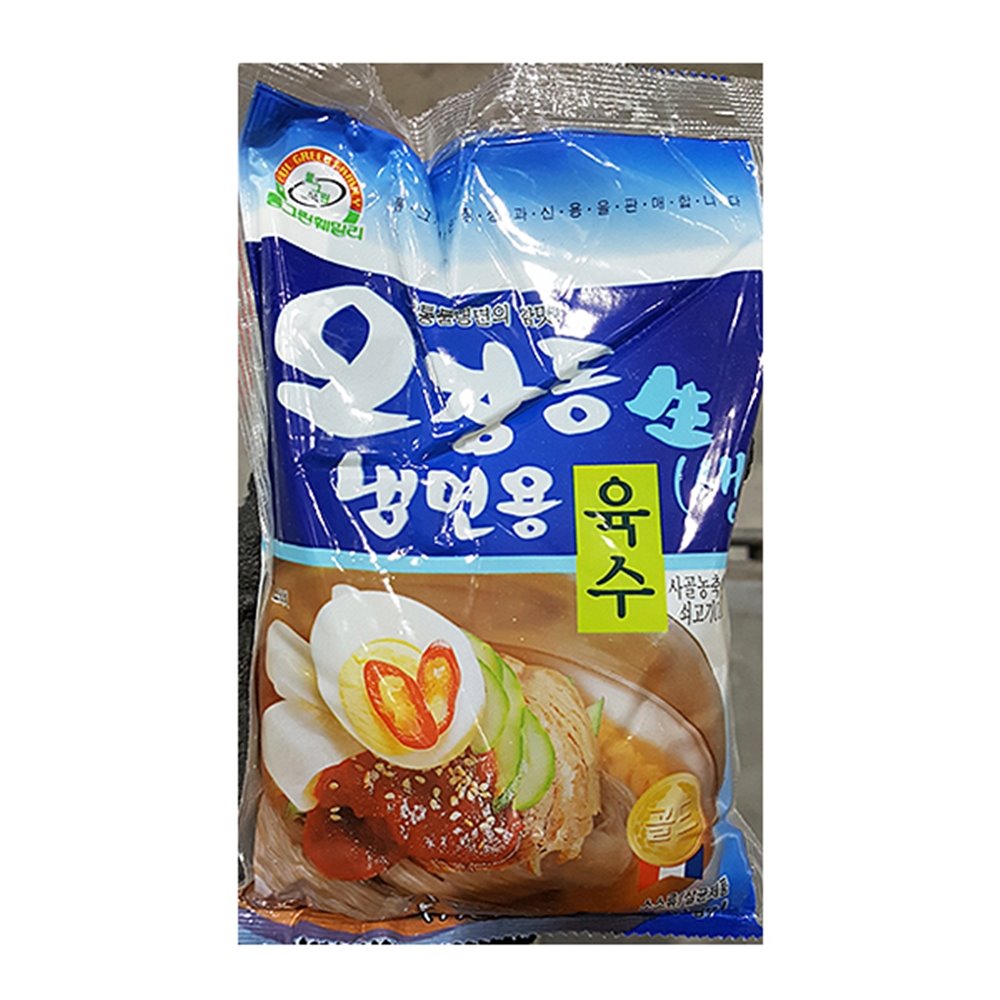 냉면육수(오장동 330g)X30 업소용 시원한 소고기맛 육수 : 싼대로마트