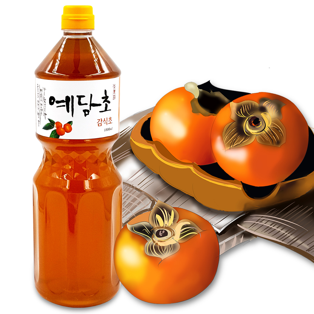 예담초 감식초 이동선 발효연구소 감차 청도반시 발효원액 1800ml : 행복식품