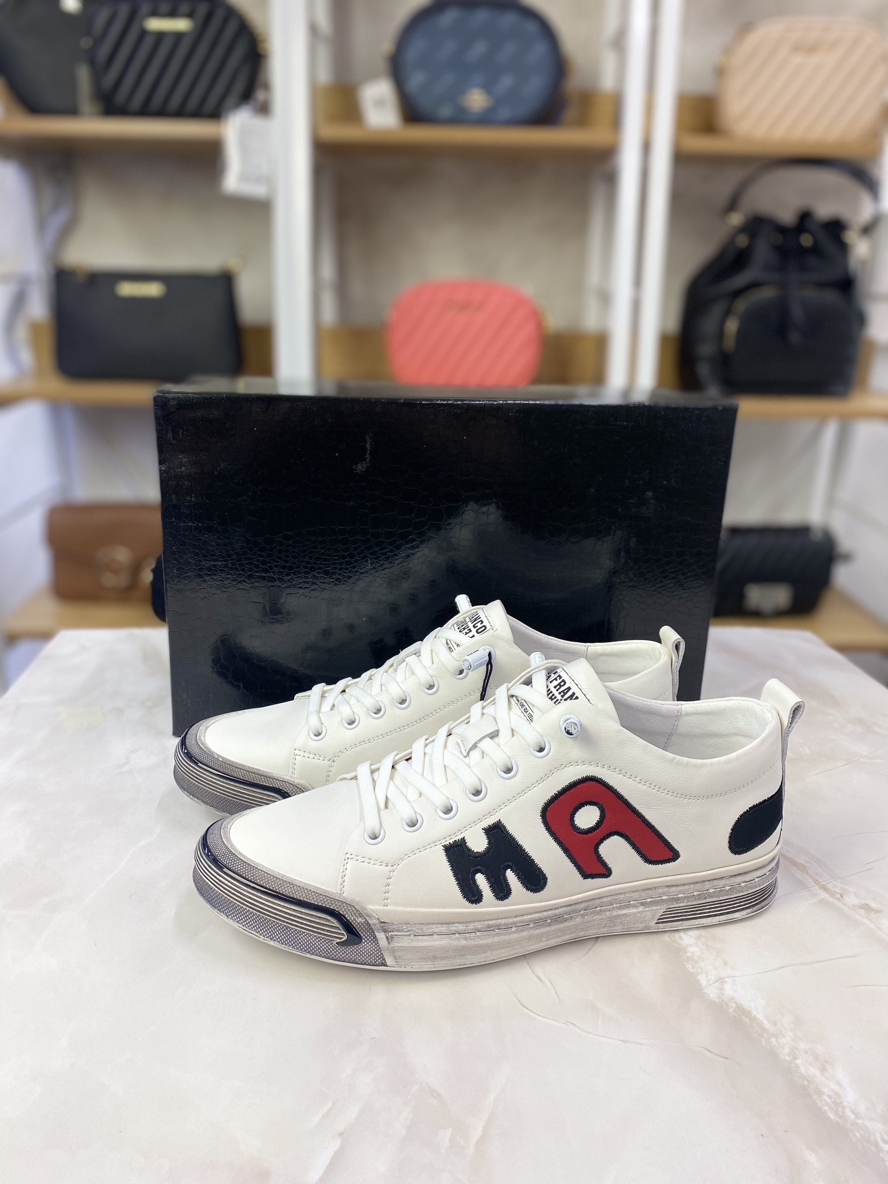 FRANCO FERRARO 프랑코페라로 남성 스니커즈 FZWP1301 WHITE : 세이브존화정Her Life