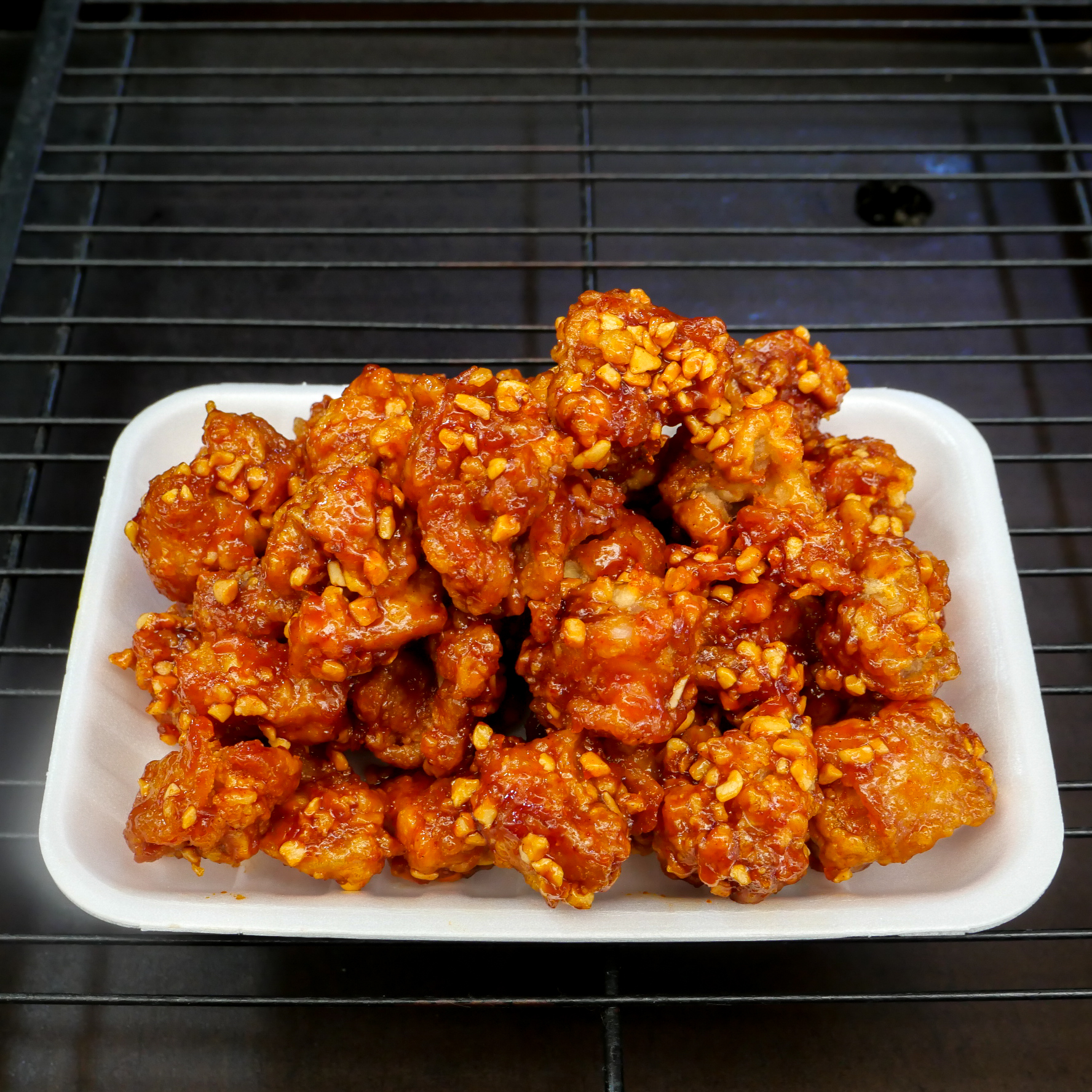 [청주시 배달] 순한맛 닭강정(대) 1팩 [사창 맛짱닭강정] : 동네시장 장보기
