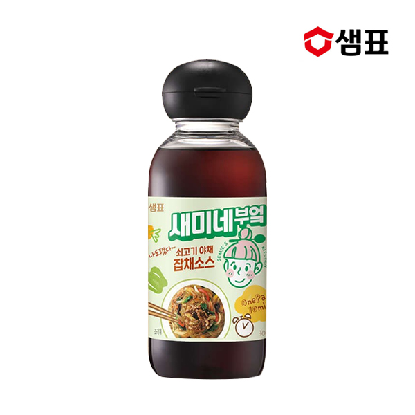 샘표 새미네부엌 쇠고기 야채 잡채소스 300ml : 삼공오공 푸드