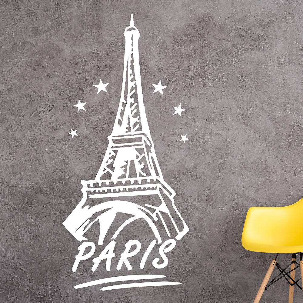 Paris star 대형 에펠탑 인테리어 스티커 : 코이핀즈