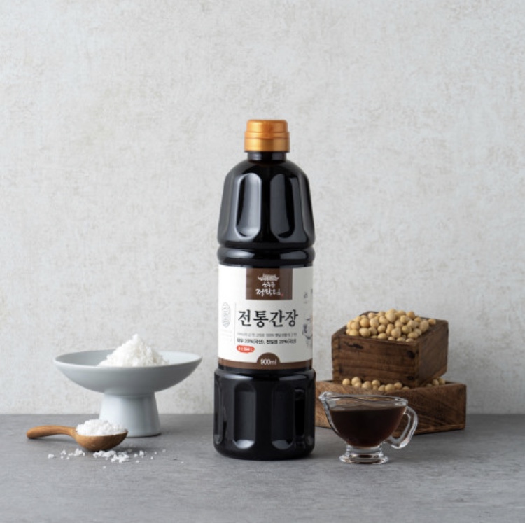 운주골 정학님 전통 간장 900ml : 운주골정학님청국장