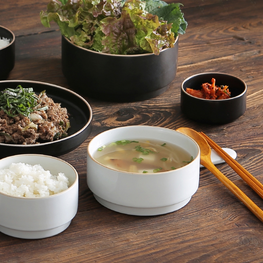 국산도자기 에라토 옳음 대접 한식 신혼밥상 국그릇 스프 : 그릇맛집