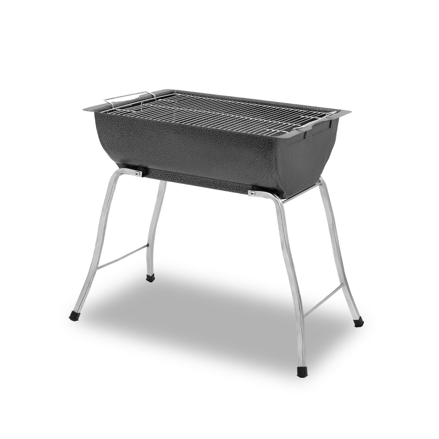 올쿡 바베큐 그릴 24종 캠핑 스텐 숯불 야외 펜션 화로 스테인레스 접이식 불판 BBQ : 라플러스