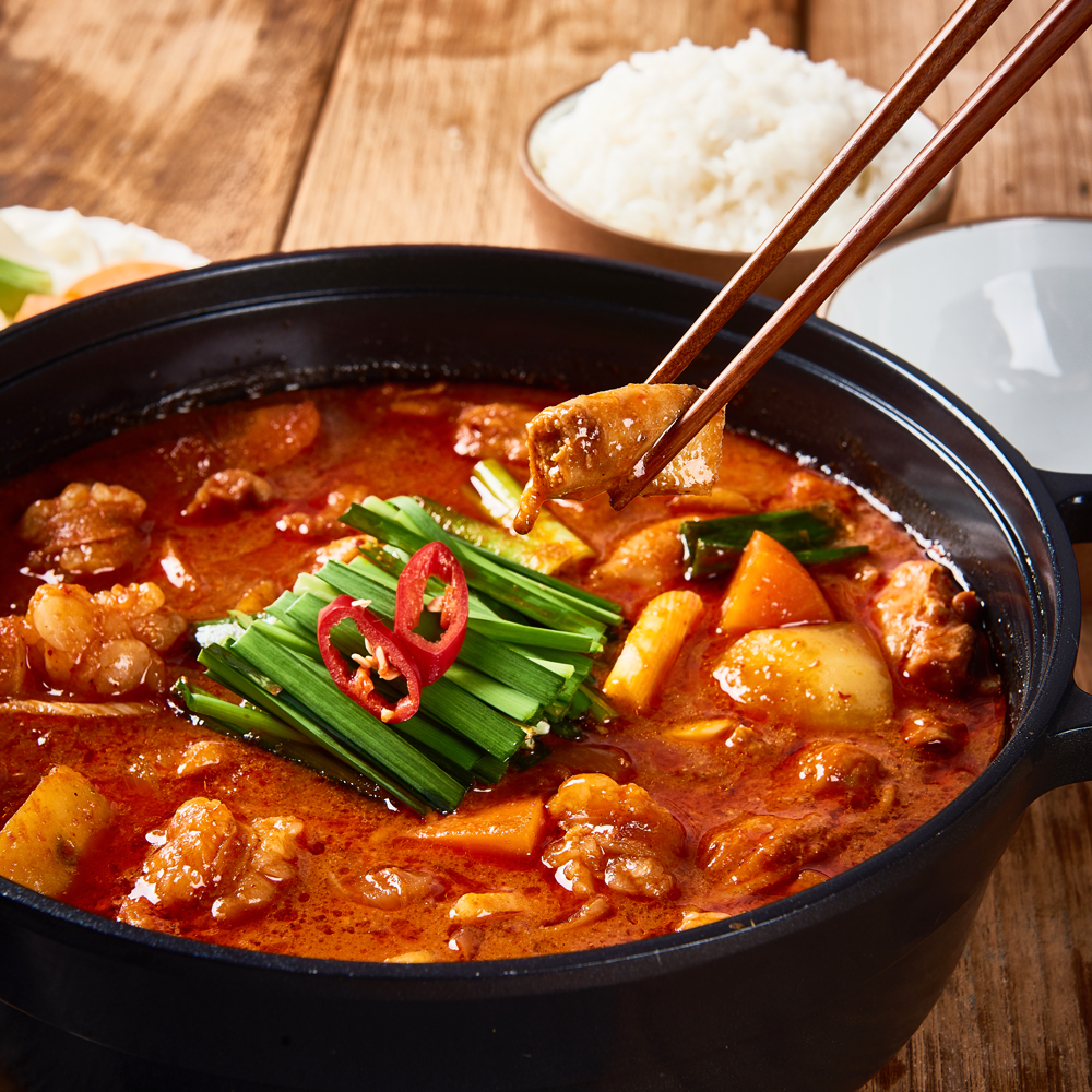 곱창파는청년들 곱도리탕 1kg : 곱창파는 청년들