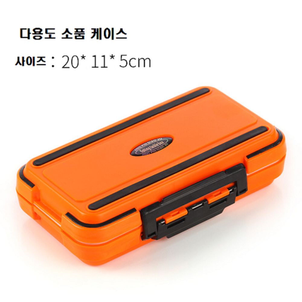 다혜상사 낚시 미끼 프리미엄 태클 케이스 낚시도구 케이스 오렌지색 : 다혜상사