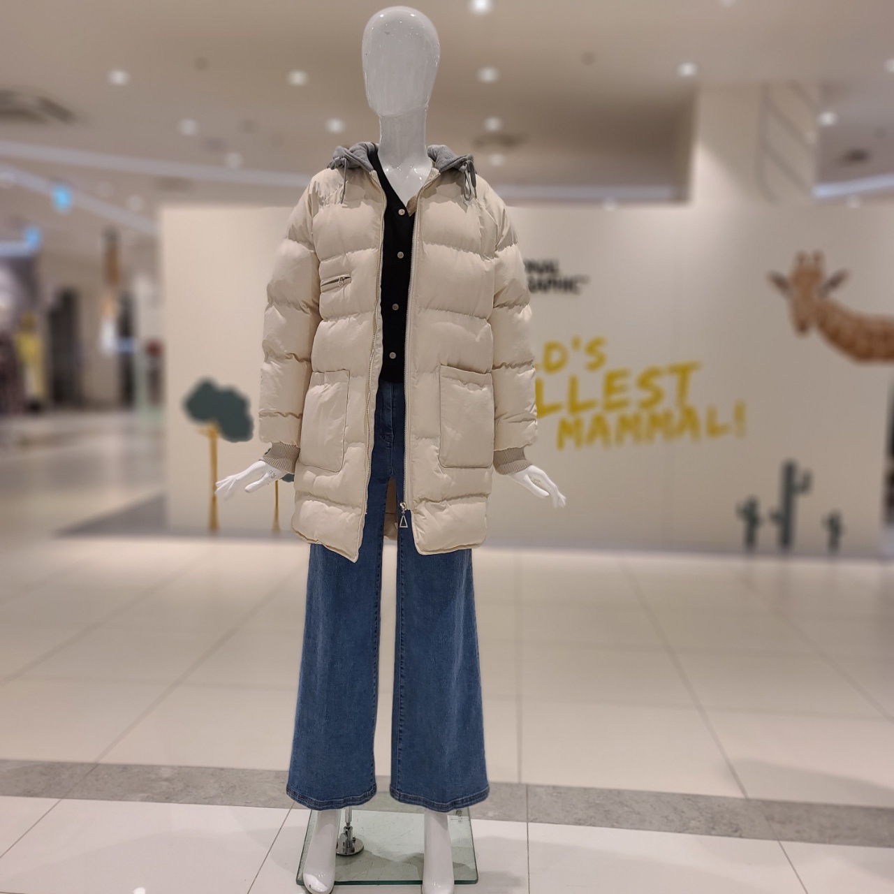 [라인](N569)패딩점퍼NCDHKL7200 : 롯데프리미엄 파주점 라인