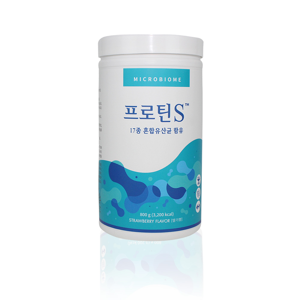 [중앙미생물] 프로틴S 800g 소화잘되는 마시는 시니어 어르신 운동후 임산부 단백질쉐이크 노인단백질보충제 [GB] : mosarang