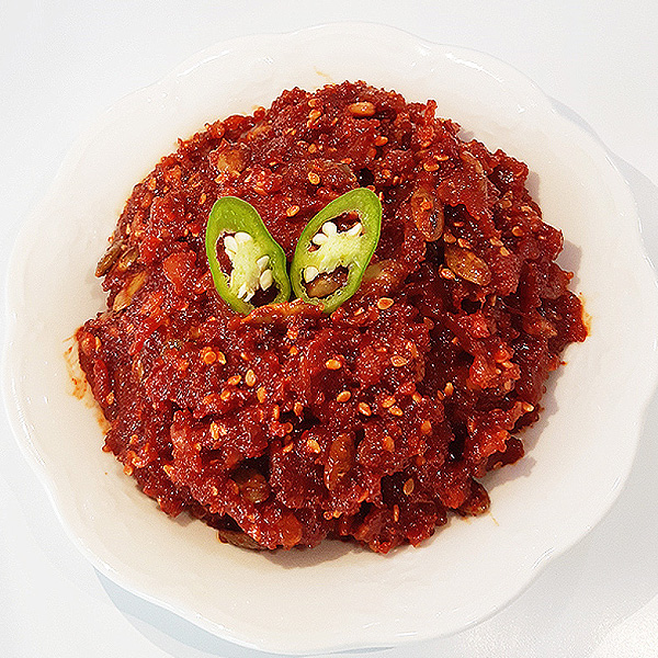 강경종가집젓갈백화점 씨앗비빔젓 250g /맛있는양념젓갈반찬/착한가게지정 : 에코스토리
