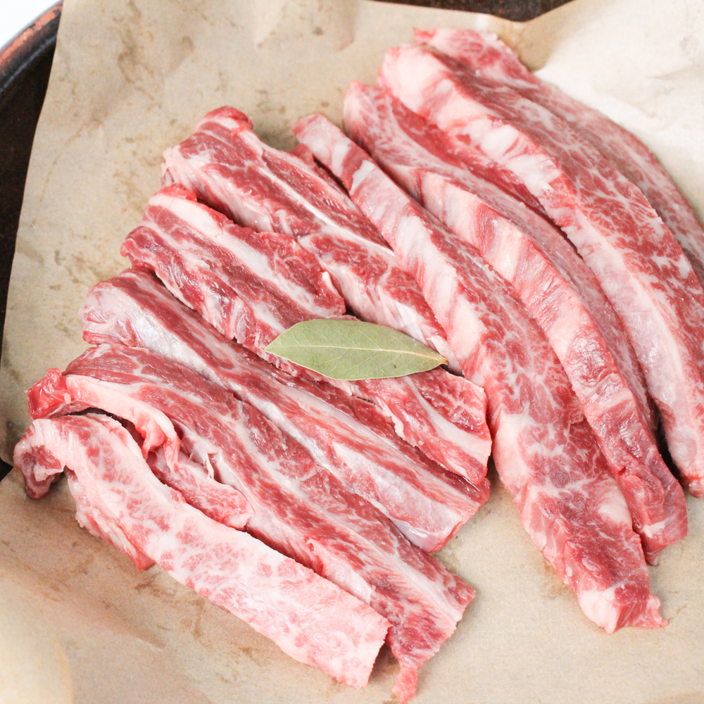 부드러운 육즙의 전라도 1등급 우리한우 갈비살 500g : 삼촌밥먹자