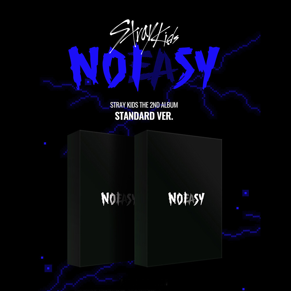버전랜덤 STRAY KIDS 스트레이 키즈 정규 2집 NOEASY 일반반 포스터옵션 : SEOUL RECORD