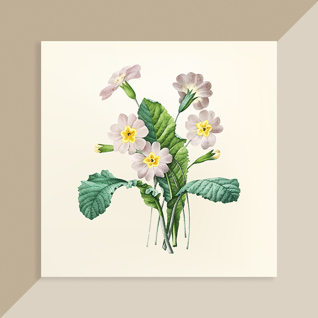 vintage flower3_001 빈티지 플라워3 세미액자 시리즈 (6x6/8x8) : 디자인바운스