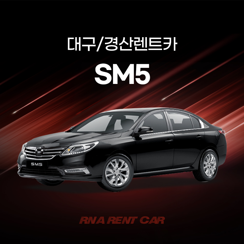르노삼성 SM5 단기렌트 대구렌트카 경산렌트카 장기렌트 가능 - 배회차서비스 : RNA RENTCAR