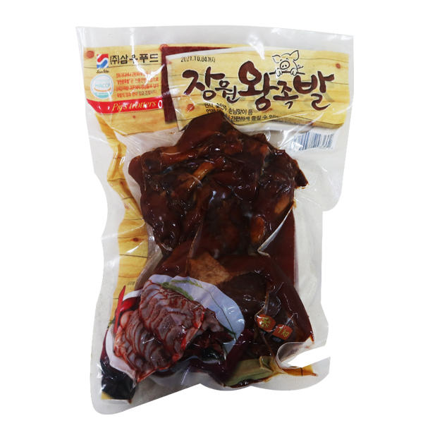 삼우푸드 장원 왕족발1kg 1개 : 달인식자재마트