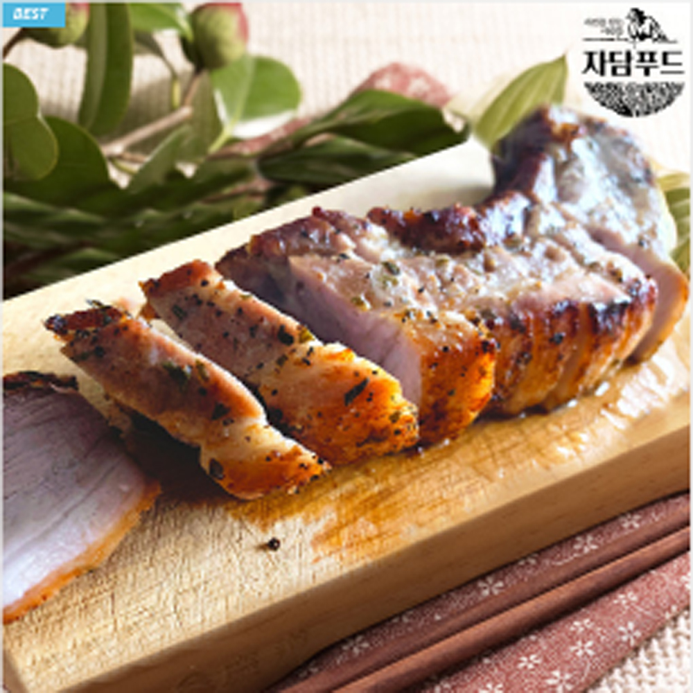 자담푸드 참숯직화 통삼겹 500g : 쭌우맘