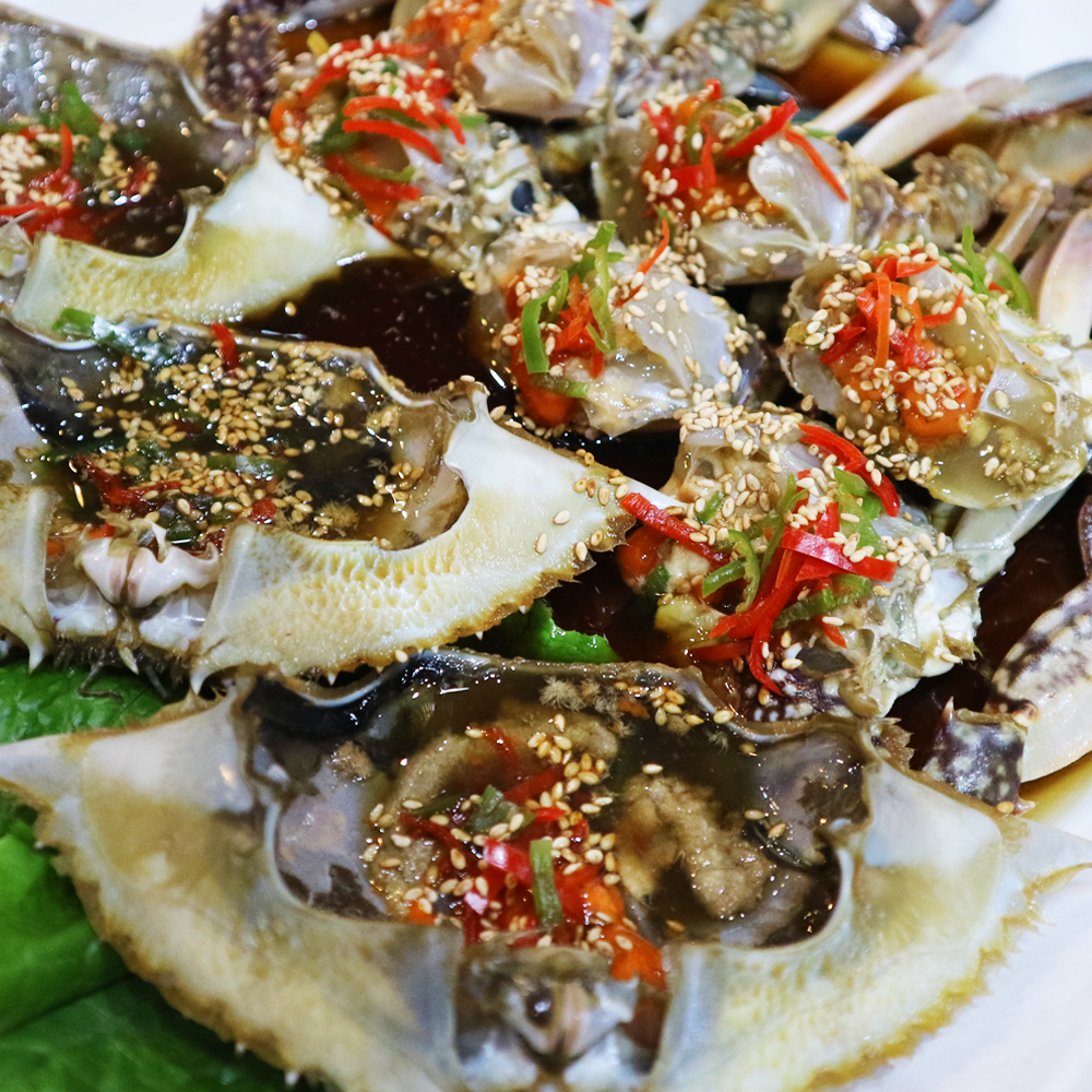 안면도 선주 운영 서해안 꽃게 밥도둑 토담정 간장게장1.2kg(알배기 3마리) : 토담정