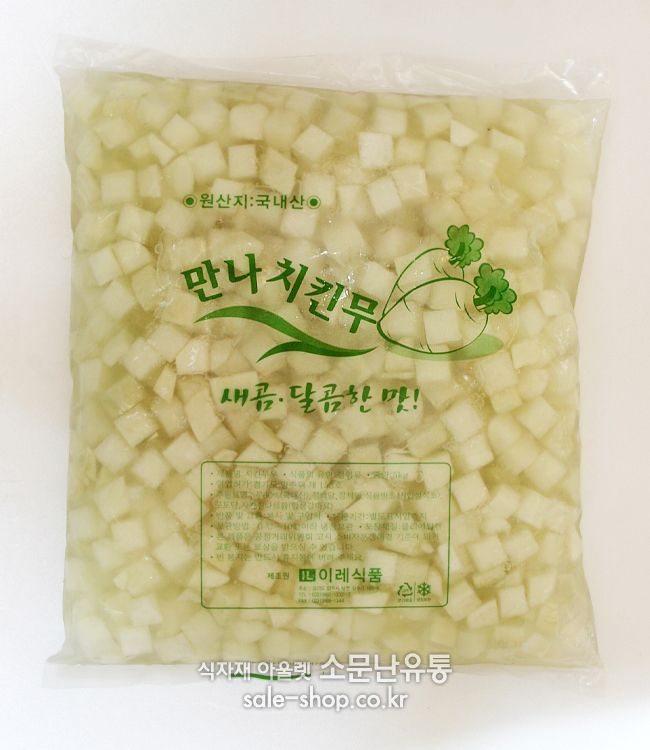 만나치킨무 5kg (냉장포장무료) : 소문난컴퍼니