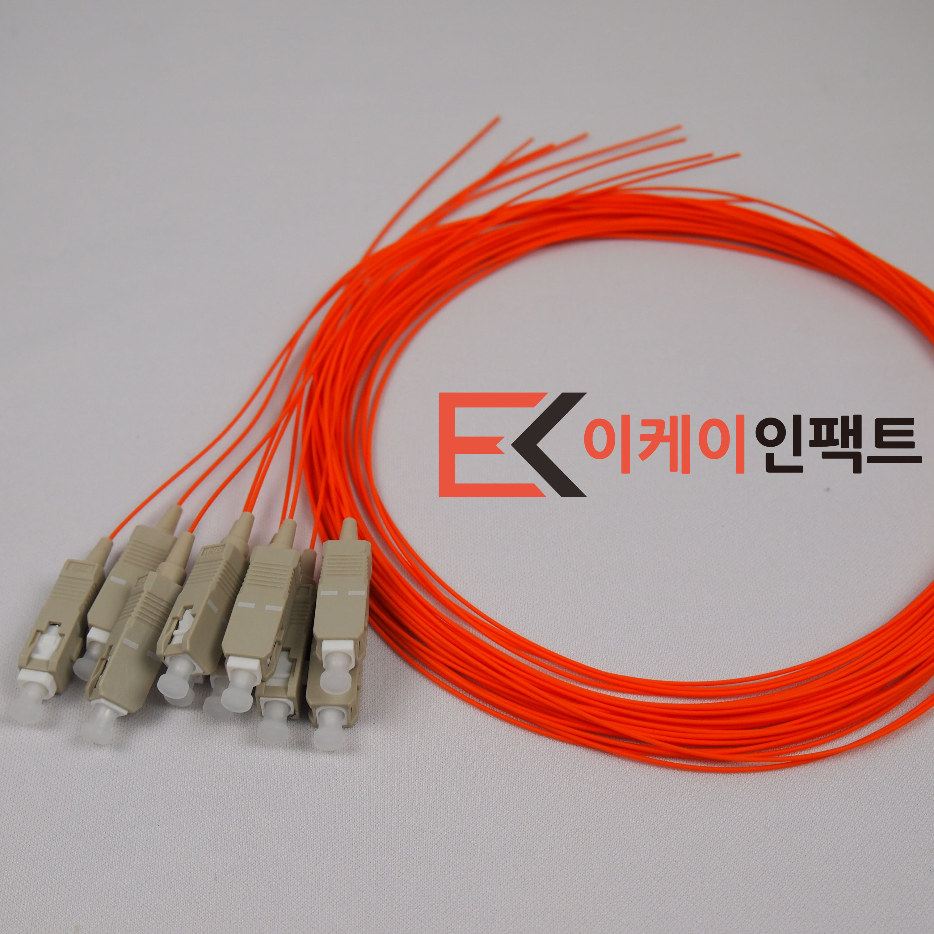 이케이 광 피그테일 SC LC PC APC SM MM 싱글 멀티 광점퍼코드 : 이케이인팩트