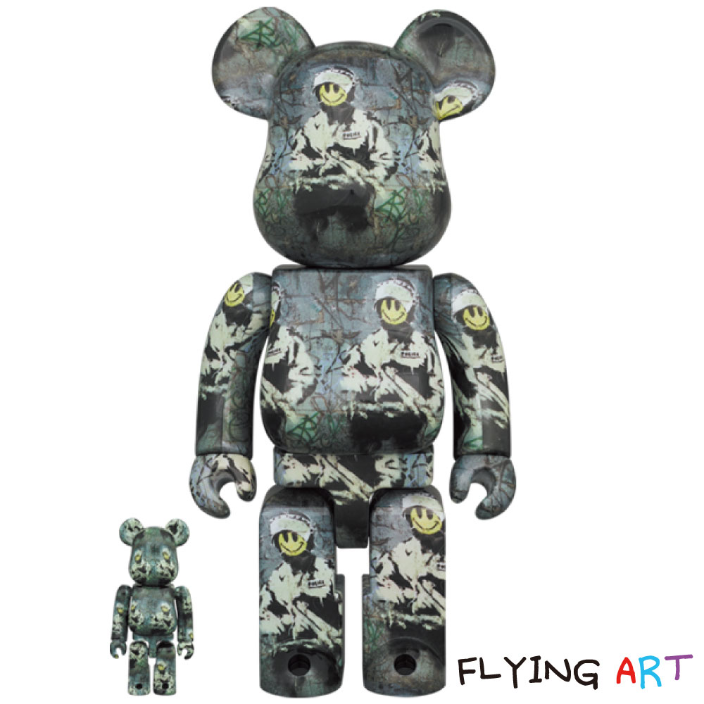 베어브릭 뱅크시 RIOT COP 100%&400% 메디콤토이 BEARBRICK Banksy : 미스박의 아트날다