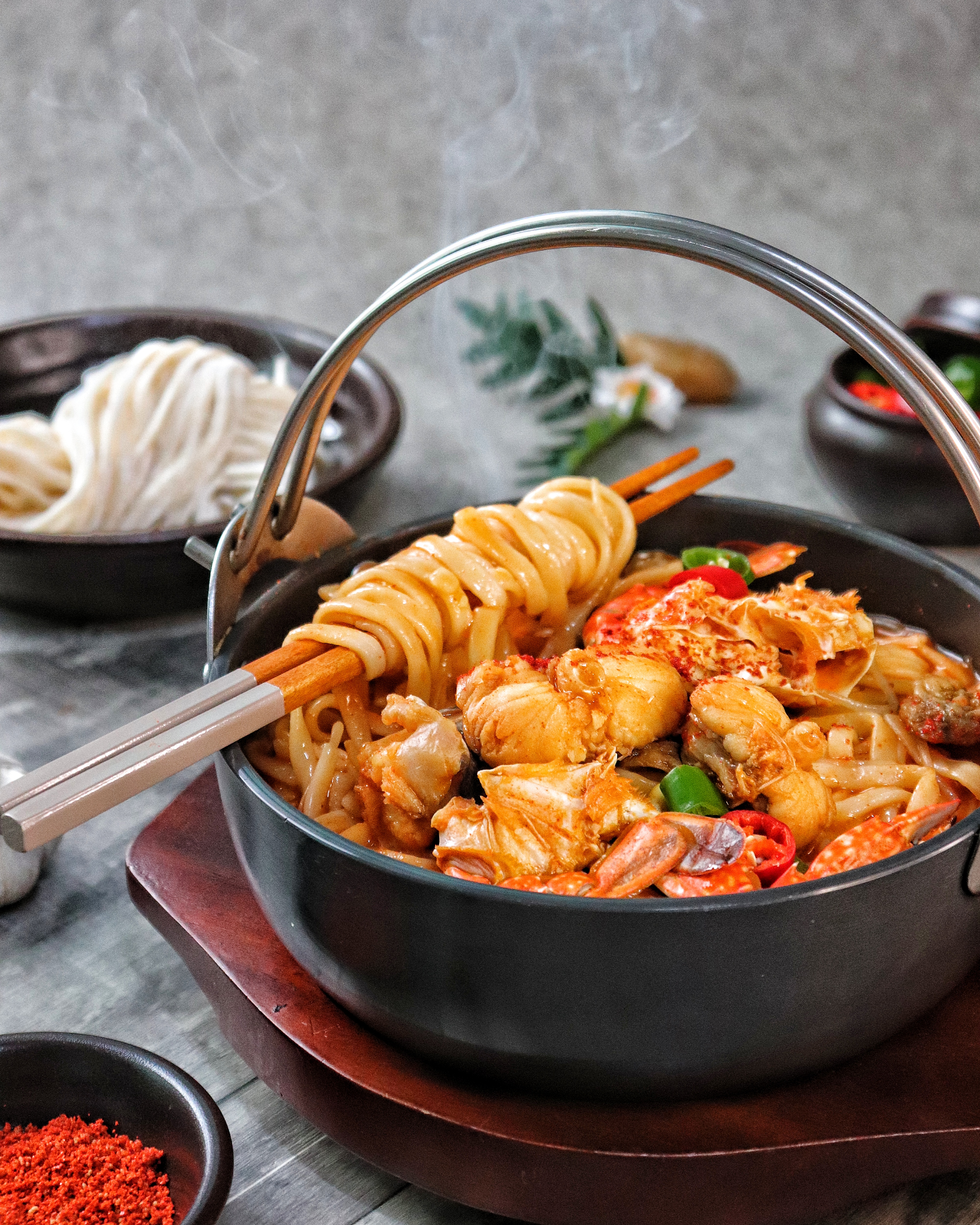 포항 모리 아구 칼국수(2~3인분) 캠핑밀키트 : 꿀맘스푸드