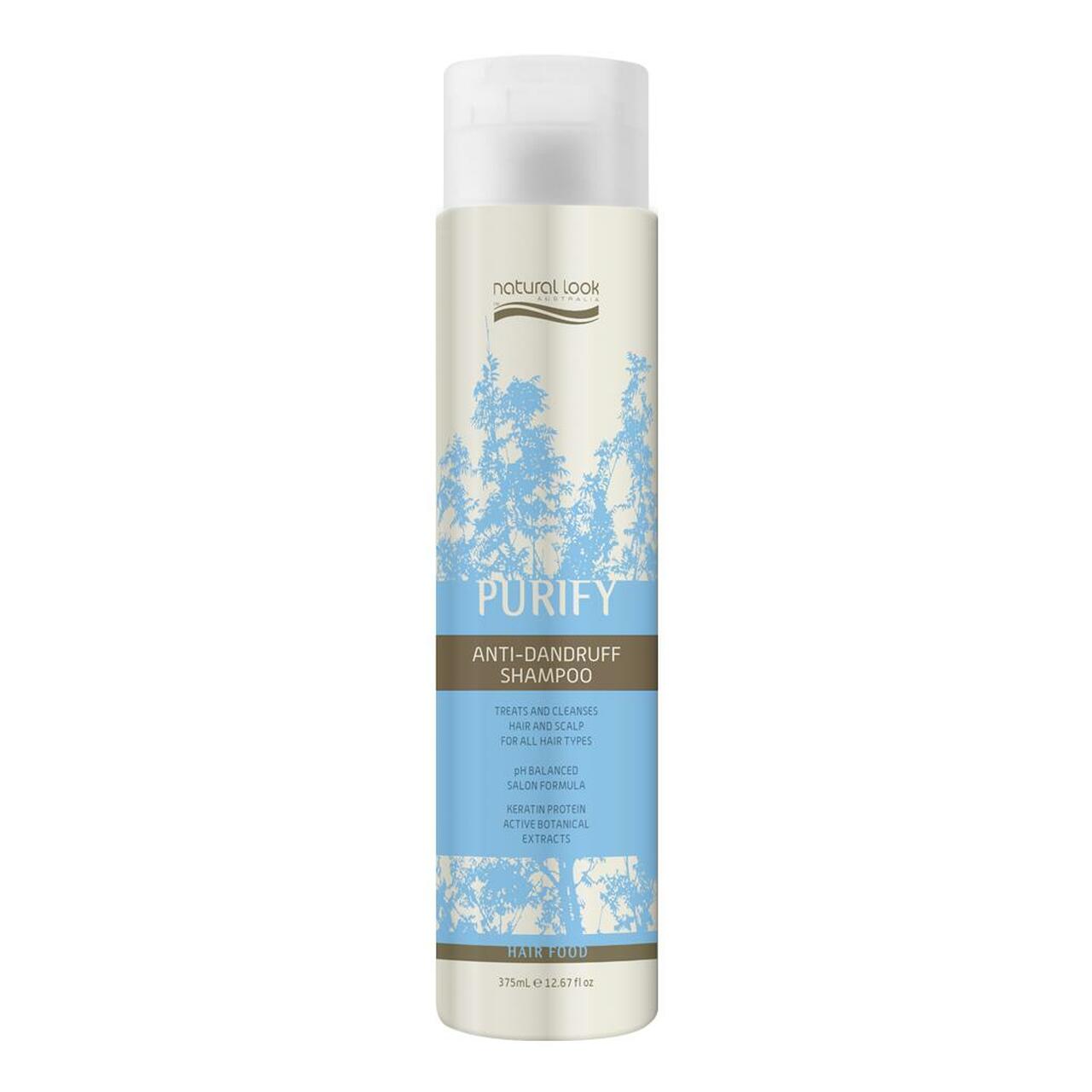 비듬샴푸 내추럴룩 퓨러파이 앤티 댄드러프 샴푸 375ml : OZGoody
