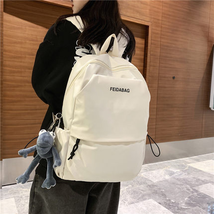 학교 가방 여성 버전 얼짱 대학생 고등학교 배낭 대용량-133104 : 굿즈바스켓
