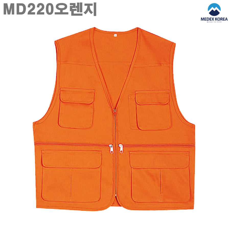 (MD220)남녀공용 메덱스브랜드 T/C조끼/등산조끼/낚시조끼/단체조끼/마트조끼_라인몰조끼/단체할인/빅사이즈 : 라인몰쇼핑