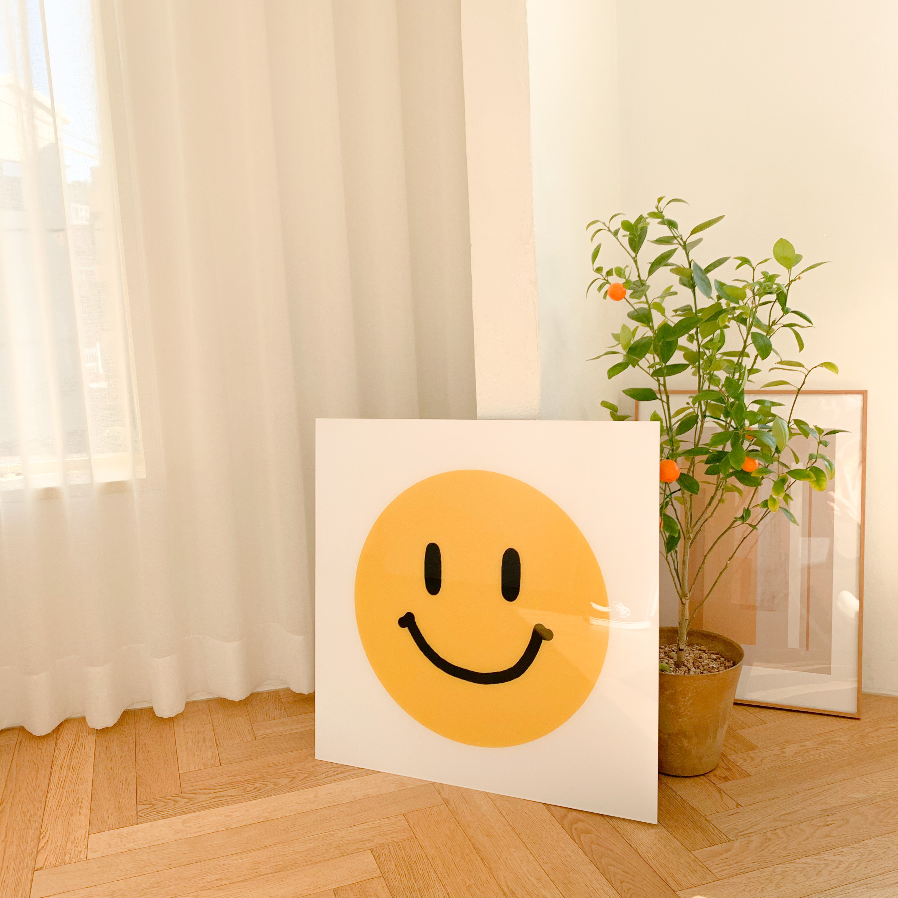 행운을불러오는 그림  스마일액자 : 더캔버스