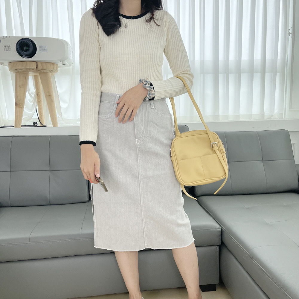 스퀘어 포켓 숄더백 4color 끈조절가방 토트백 미니 레더 데일리가방 가을코디완성 : planby:b 플랜바이비