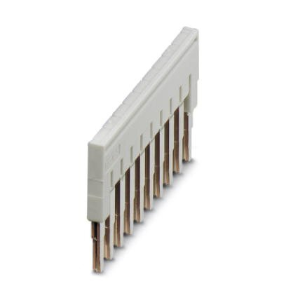[피닉스컨택트] 3039007  FBS 10-5 GY (10개 SET) 플러그 삽입 브리지  간격: 5.2 mm, 핀수: 10 : 주식회사 유니템