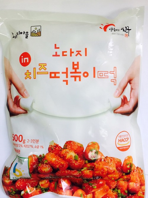 노다지마을 치즈떡볶이 500g 4봉 소스4봉 : 노다지마을
