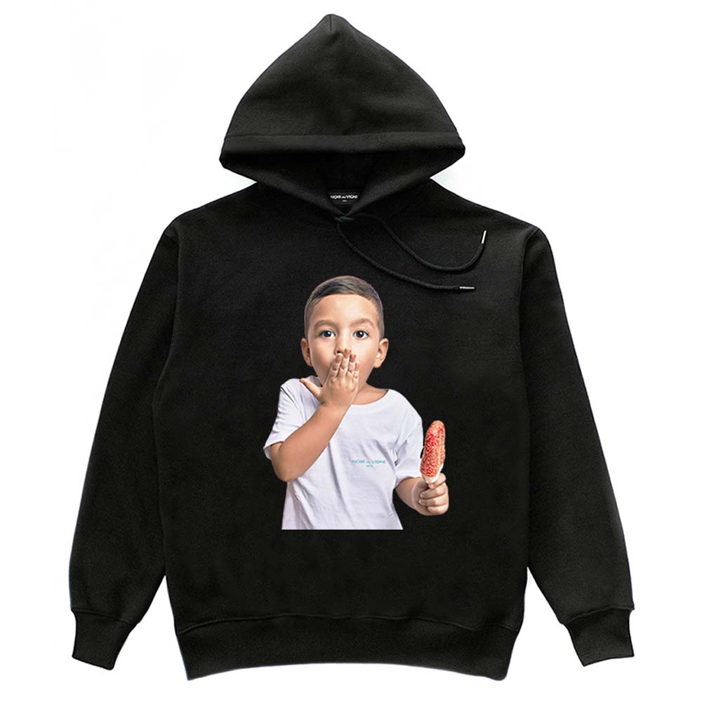 오 보이 베이비 페이스 후드티 OH BOY HOODIE : 누아드비뉴