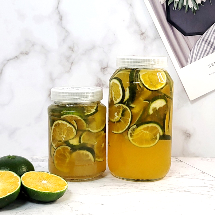 수제 풋귤청 500ml/1000ml 청귤청 핸드메이드 답례품 수제청 선물 과일청 : ON이네 수제청과 밥가루