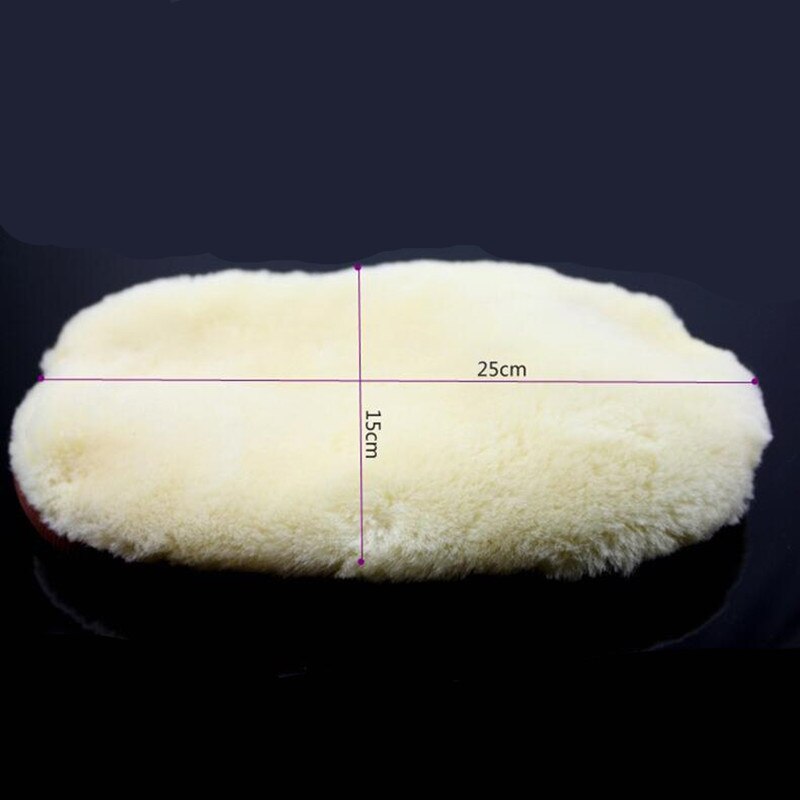 세차 모직 장갑 두꺼운 플러스 벨벳 양털 청소 장갑 왁싱 연마 표면 청소 미용 유지 보수 도구_Black_1 : -세븐스토어-
