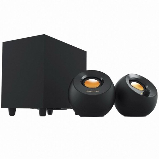 크리에이티브 Creative PEBBLE 2.0 블랙 스피커 : 포올