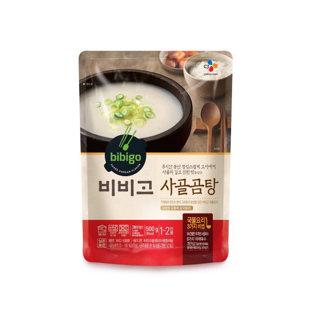 비비고 사골곰탕 500g 간편식 국물요리 사골국물 사골국 : 세계로유통