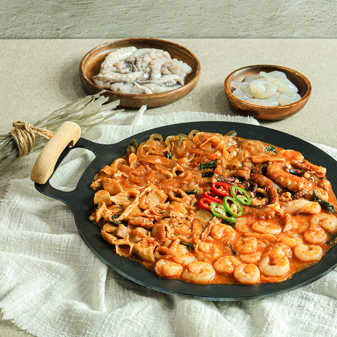 원조맛집 부산할매낙곱새 770g 캠핑밀키트 x 1팩 : 다담은 오늘의식탁