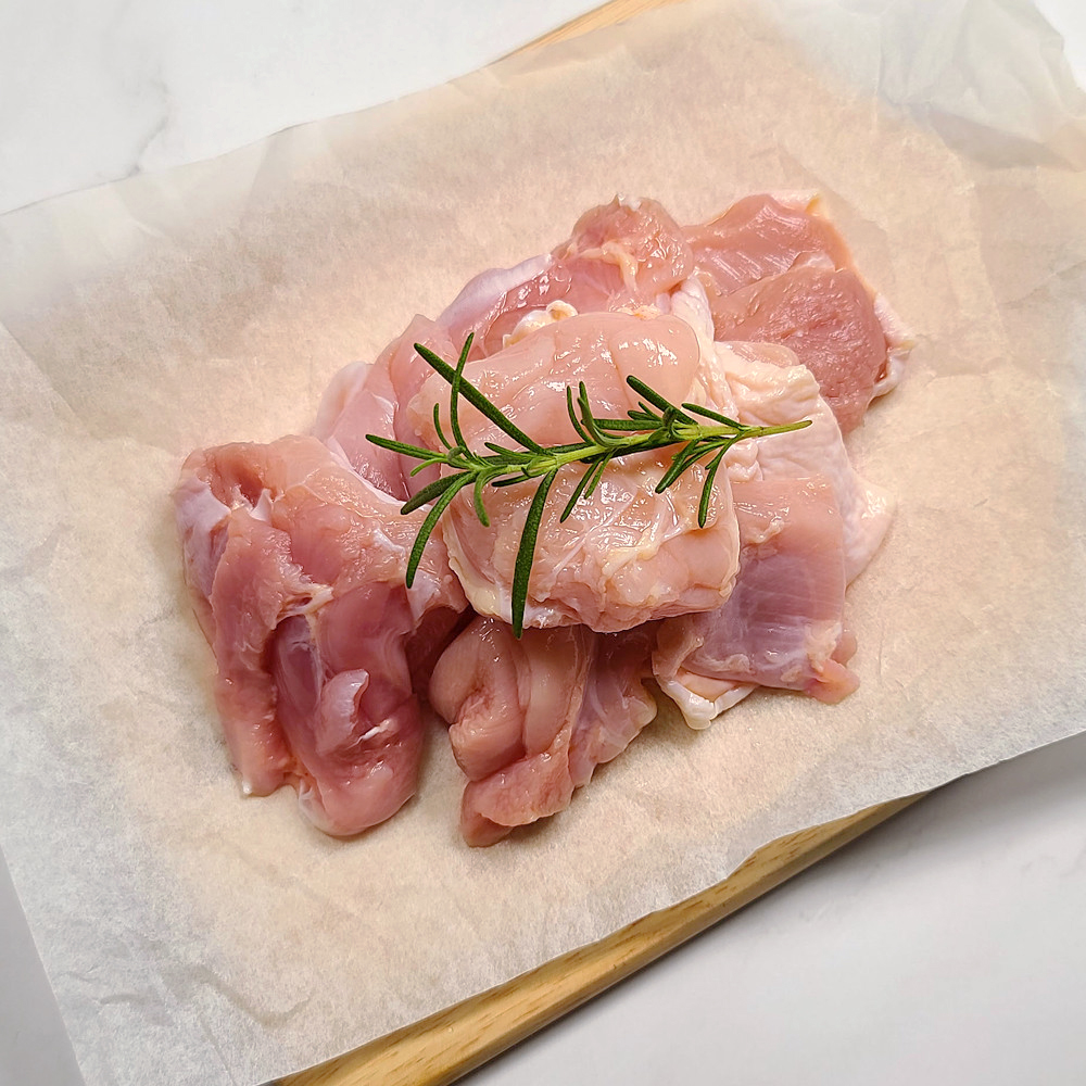 무염지 절단 냉동 닭정육 닭다리살 찜닭 닭갈비 닭도리탕 치킨용 2kg, 1개 : 마이푸드샵