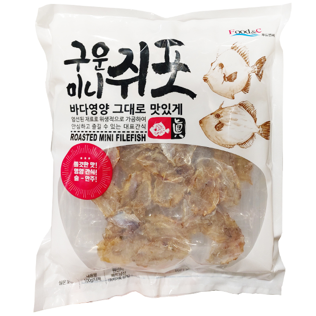 [코스트코 당일배송] 푸드엔씨 구운 미니 쥐포 400G : 코바로