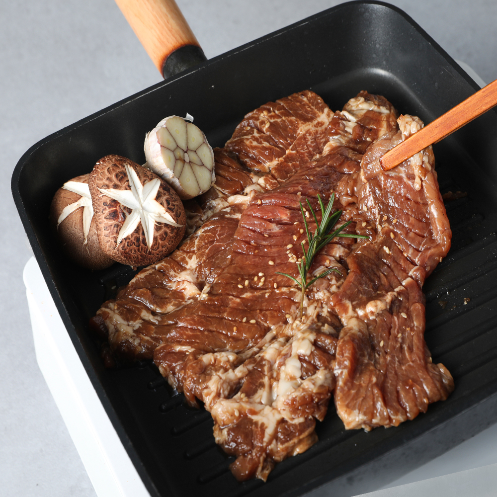수제 양념목살 돼지갈비맛 대용량 900g+900g : 갈비아저씨